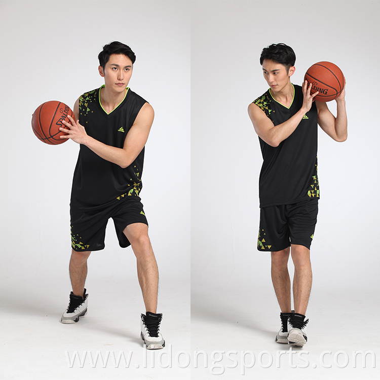 LiDong Custom cheap basketball high school uniforms with your logo